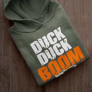 Duck Duck Boom 1 Pullover Fleece Hoodie