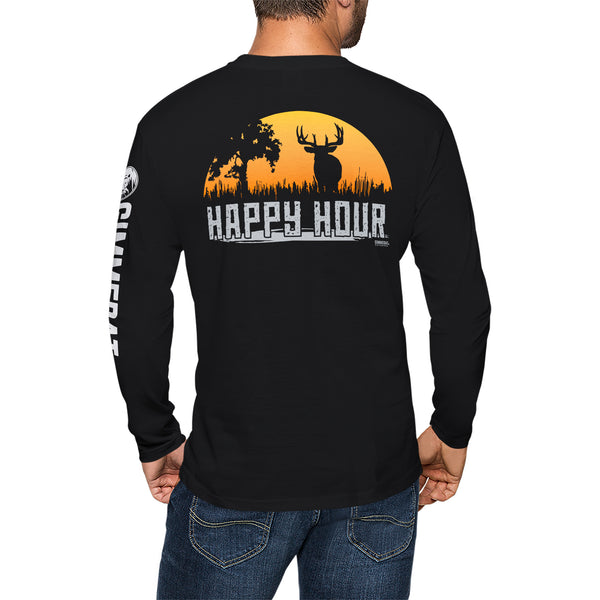 Happy Hour Buck Long Sleeve T-Shirt