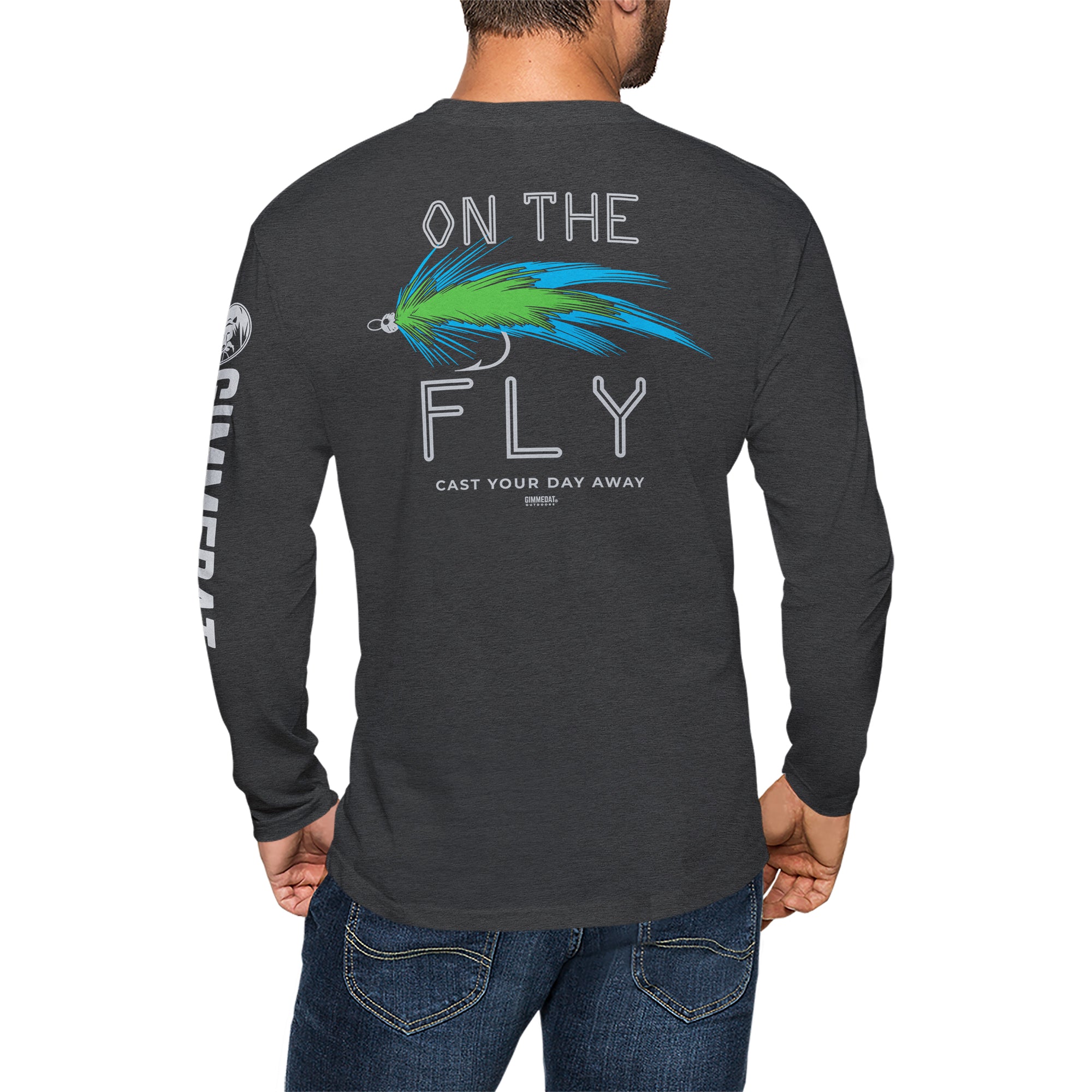 Fly fishing t shirts funny online