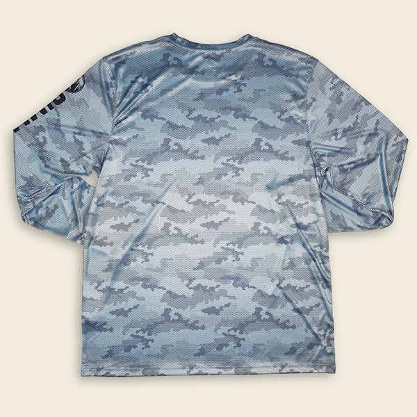 Solar Bear Blue Mist Camo Long Sleeve T-Shirt