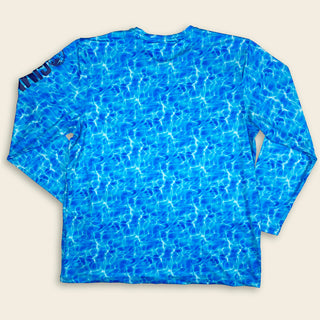 Solar Bear Blue Water Long Sleeve T-Shirt