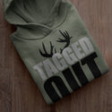 Tagged Out Pullover Fleece Hoodie